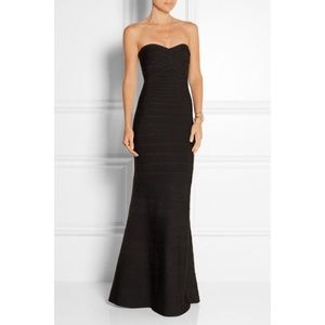 Herve Leger Black gown